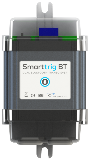 The iToplight can be controlled by Pointguard's SmartTrig
